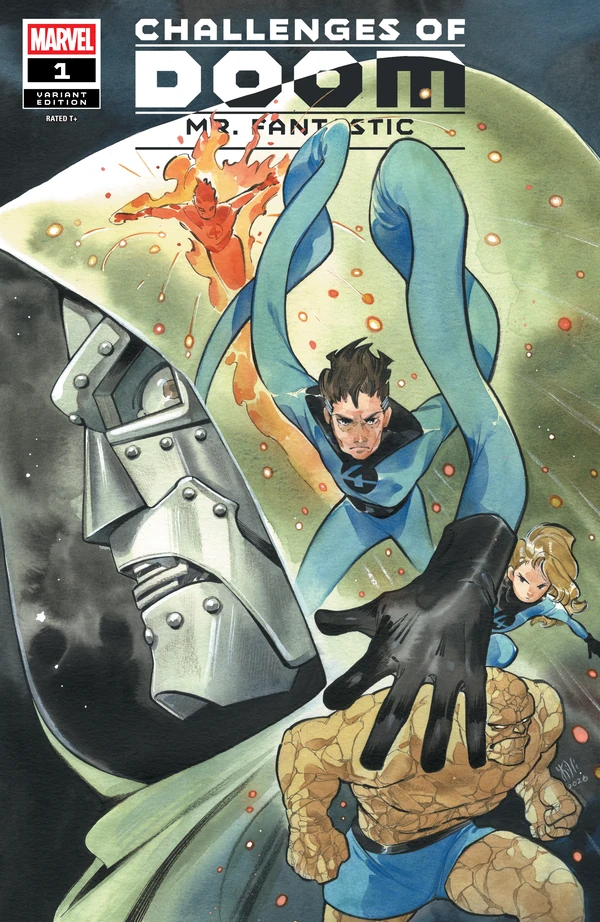 Challenges Of Doom: Mr. Fantastic: Peach Momoko Variant #1 - Cover 4